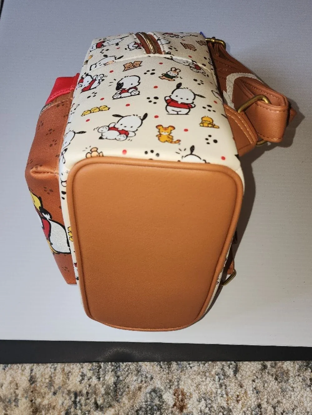 Loungefly Sanrio Pochacco Mini Backpack. NWT